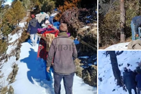 जुम्लाकी रमिताले हिउँमै जन्माइन् 'हिउँवाला'